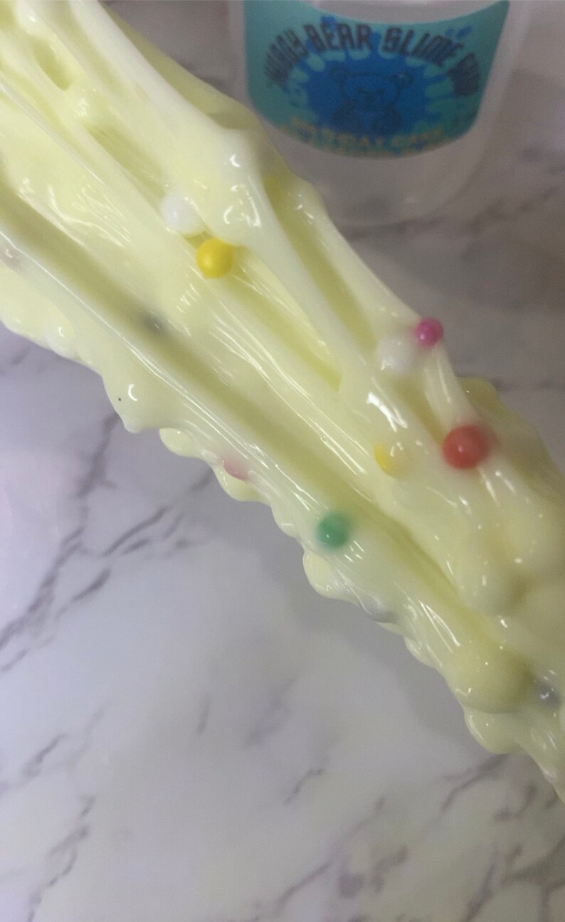 Birthday Cake Rice Krispie Slime - Etsy