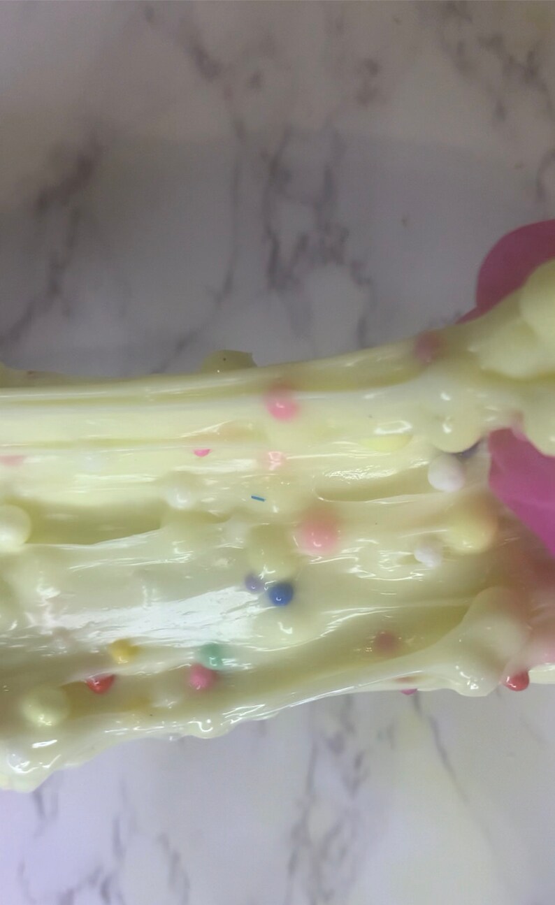 Birthday Cake Rice Krispie Slime - Etsy