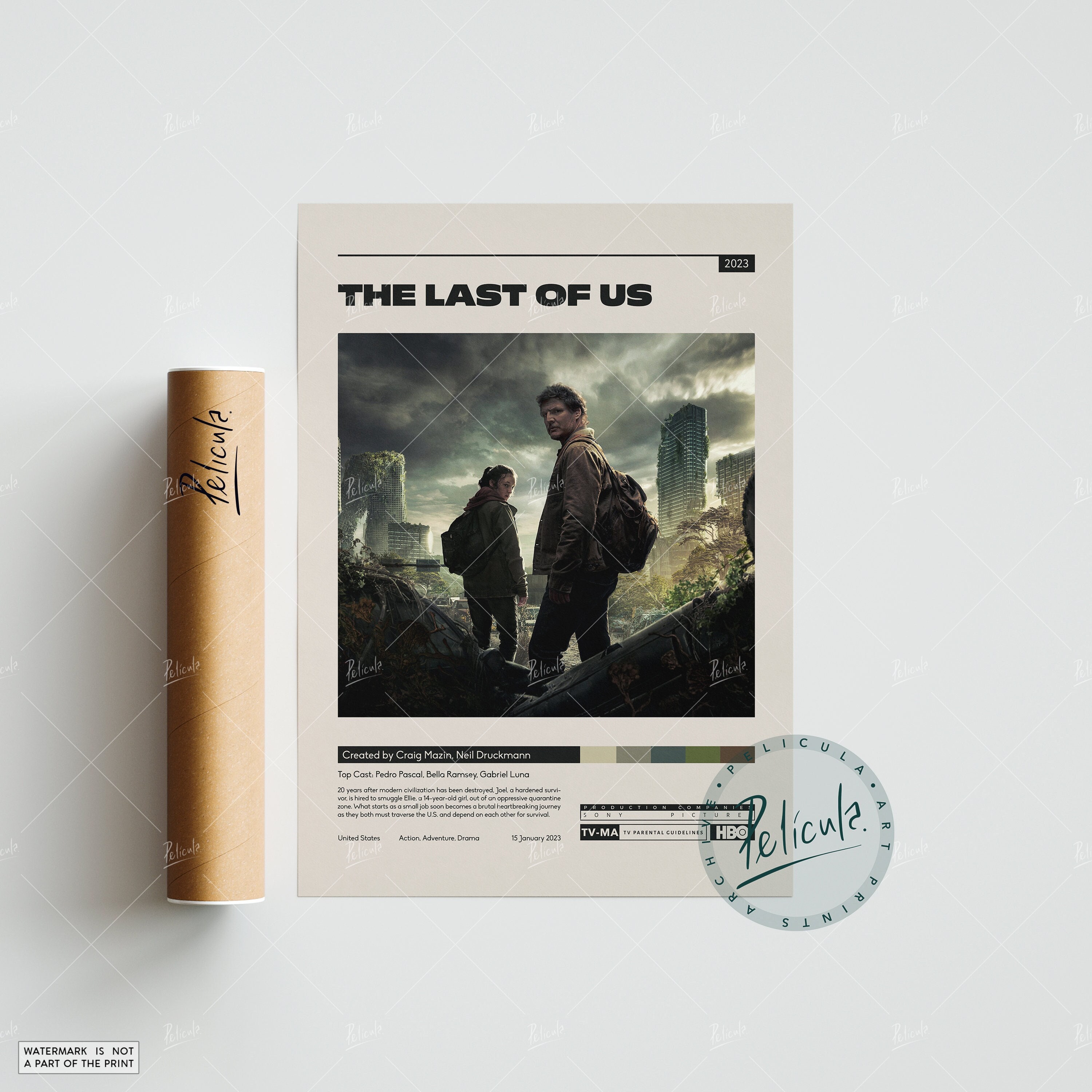 The Last Of Us - Ellie Maxi - Poster