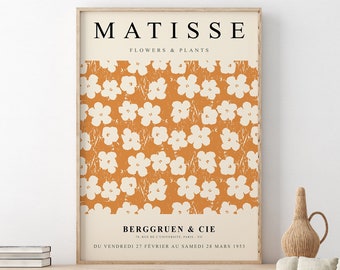 Matisse Flower Print, Flower Market Print, Matisse Print, Matisse Wall Art, Flower Market Poster, Digital Print Download