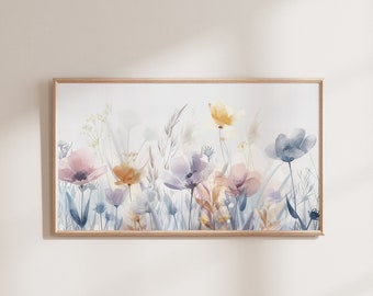 Wildflowers Frame TV Art: Summer Floral Display (Digital Download)