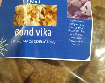 krupuk tempeh mentah (row tempeh crakes), novo, vendedor caseiro dos EUA 250gr