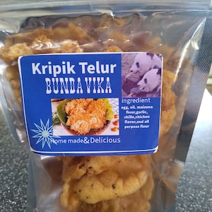 Kripik Telur( Egg snack), home made new Usa seller