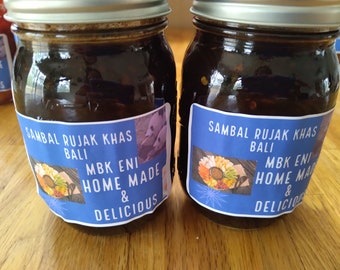 Sambal rujak( fruitsalad dressing), new home made usa seller