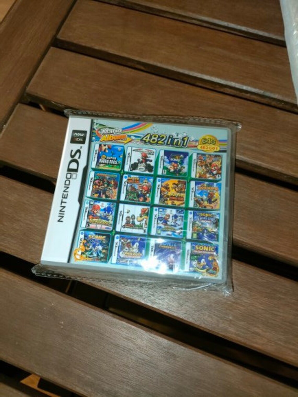 482 in 1 Video Game Cartridge Nintendo 3DS Console English Etsy