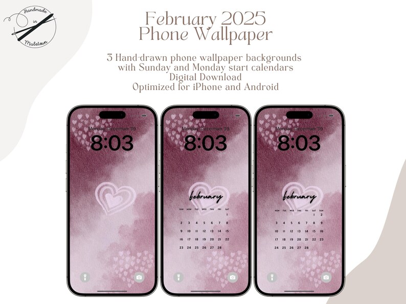 February 2025 Phone Wallpaper iPhone Wallpaper Android Wallpaper Phone