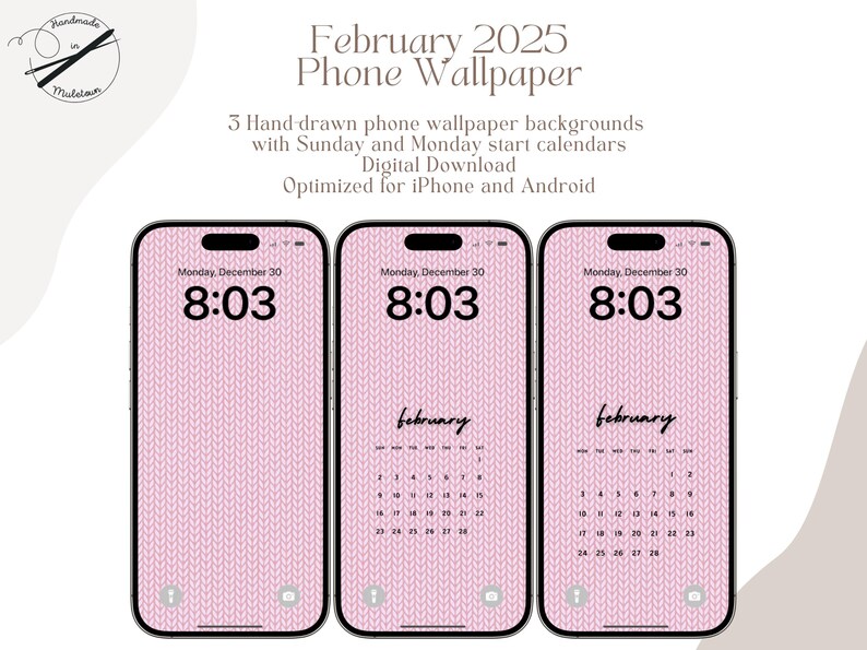 February 2025 Phone Wallpaper iPhone Wallpaper Android Wallpaper Phone
