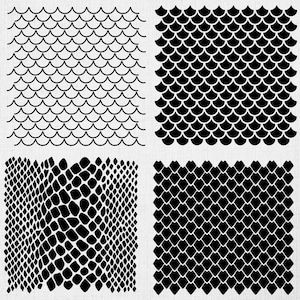 Scales Svg Bundle, 3D Scales Svg, Snake Scales Svg, Digital Download, Fish Scales Svg, Cricut, 3D Scales Dragon Svg, Printable, Svg Cut File