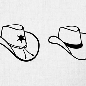 Cowboy Hat Svg, Rodeo Svg, Cowboy Svg, Digital Download, Country Western Svg, Cricut, Western Svg, Cowboy Hat Png, Svg Cut File, Printable