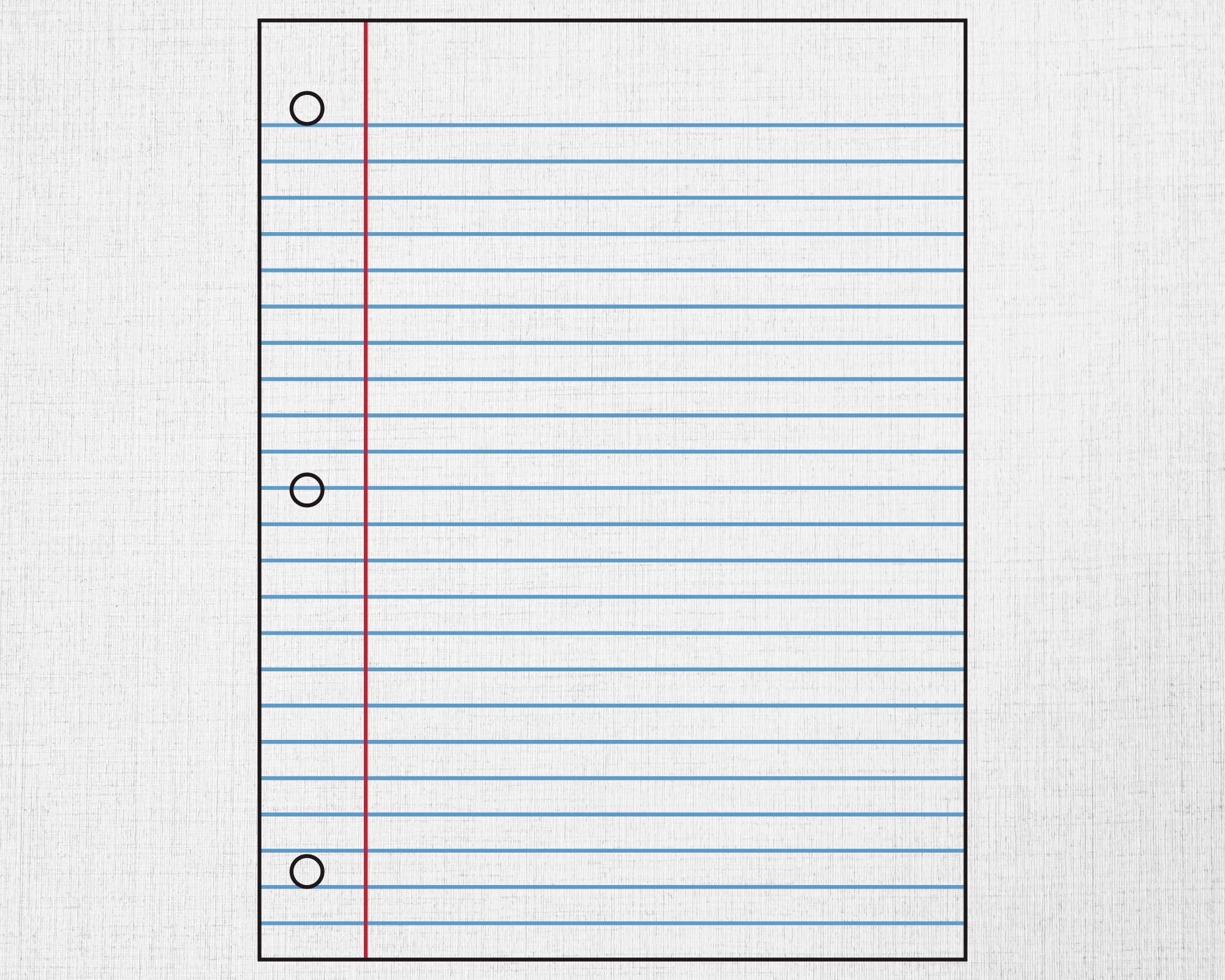 Lined Notebook Svg Lined Paper Svg School Paper Svg Digital Etsy