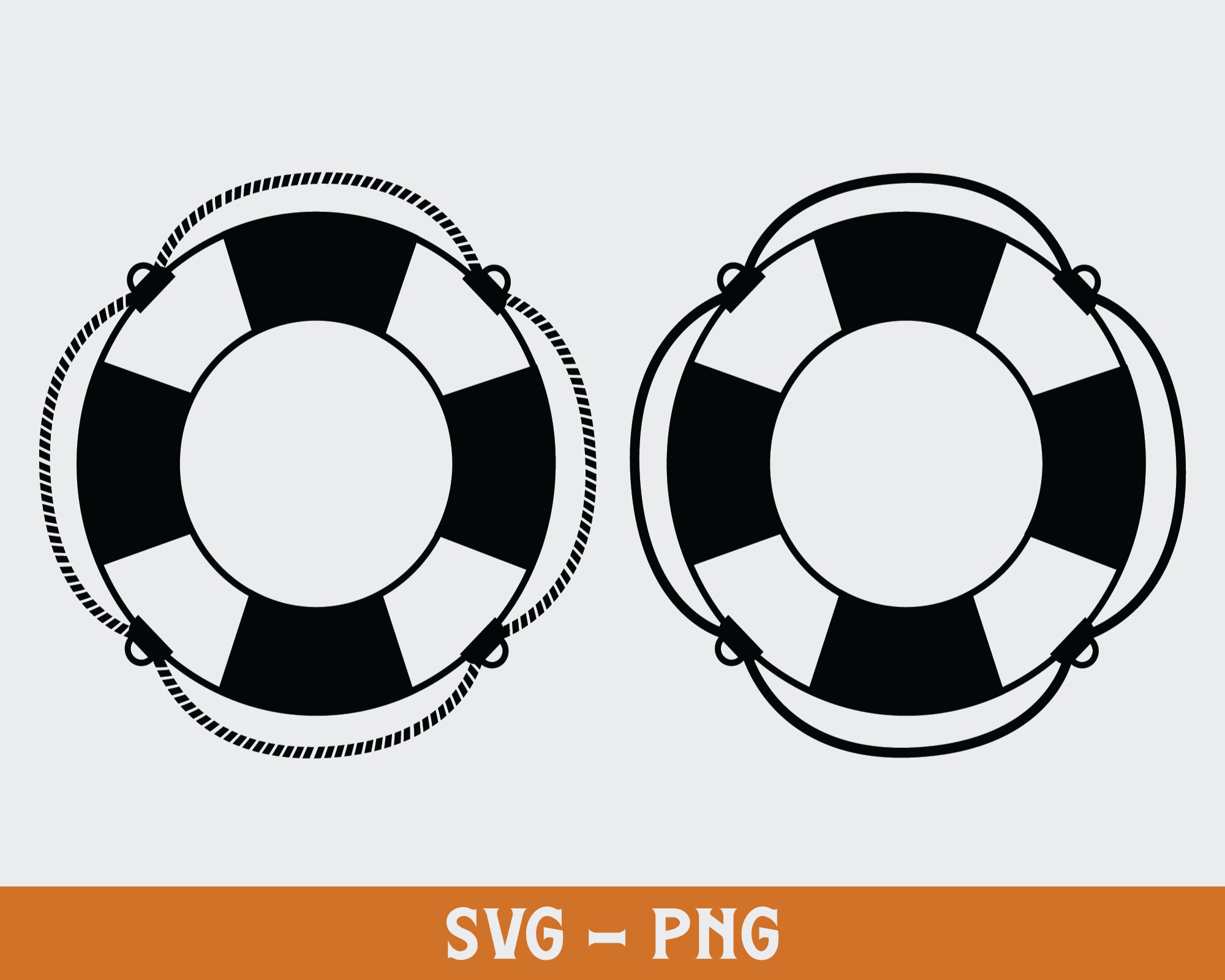 Lifebuoy Svg Life Preserver Svg Digital Download Sailing Etsy
