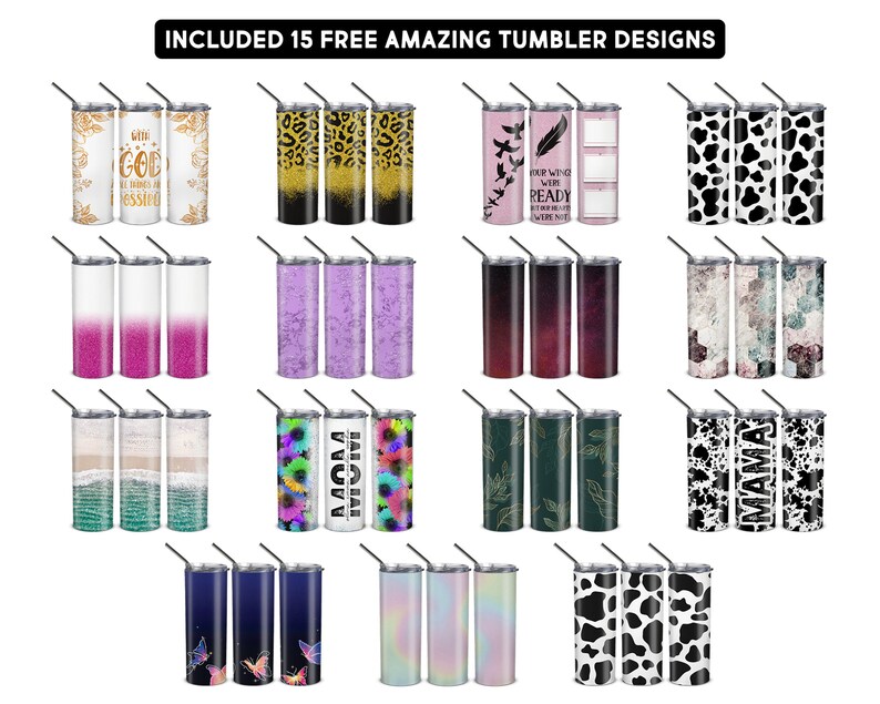 Leopard Mama Tumbler Png Sublimation Design 20oz Skinny - Etsy