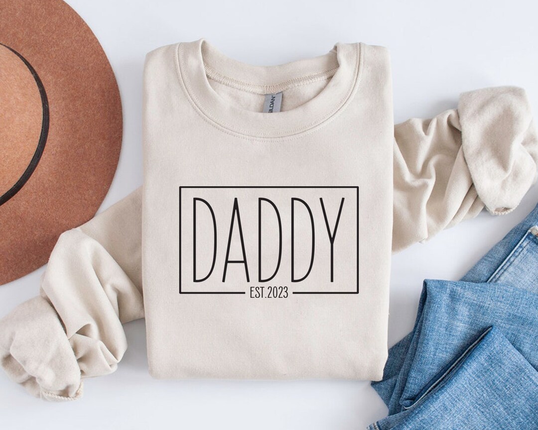 Daddy Est. 2023 Svg, Digital Download, Dad Life Svg, Father's Day Svg ...