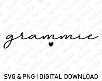 Grammie Svg, Heart Svg, Grandma Svg, Digital Downloads, Family Svg, Grandma Life Svg, Cricut, Granny Svg, Grandmother Svg, Svg Cut File