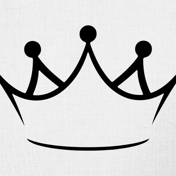 King Crown svg, Royal Crown svg, Queen Crown svg, Téléchargement numérique, Crown svg, Princess Tiara svg, cricut, imprimable, Princess Crown svg