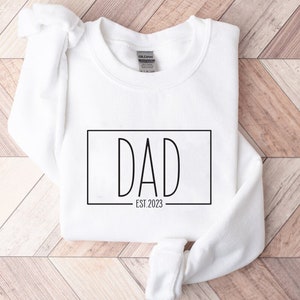 Dad Est. 2023 Svg, Digital Download, Dad Life Svg, Father&#39;s Day Svg, Dad Svg, Est. 2023 Svg, Silhouette, Best Dad Svg, Cricut Cut Files