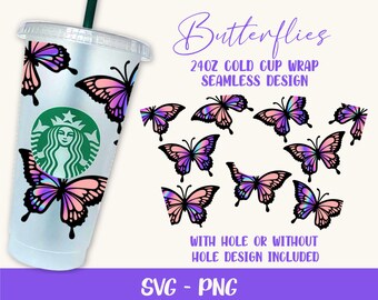 Starbucks Cup Butterfly | Etsy