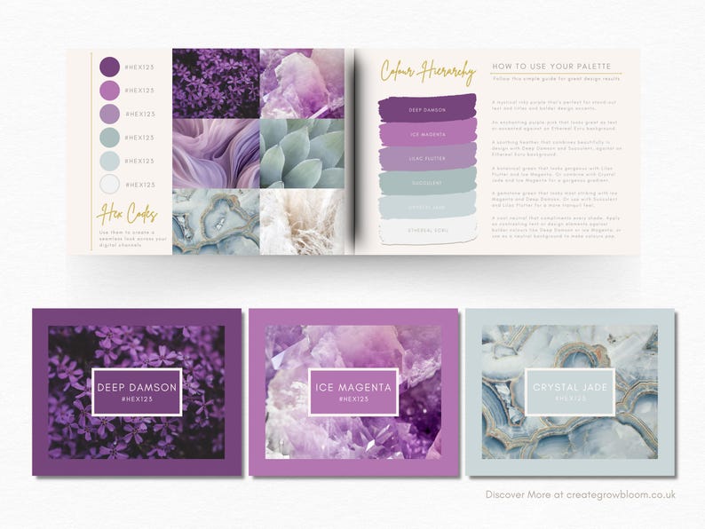 Later Color Luxury Brand Color Palette | Brand Color Palette With Hex Codes ...