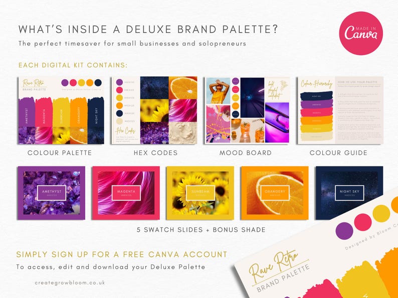Later Color Luxury Color Palette | Brand Color Palette With Hex Codes | Premium ...