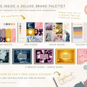 Luxury Brand Color Palette Color Palette With Hex Codes Premium ...