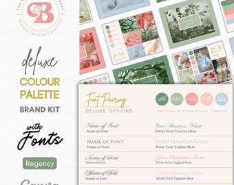 Palette Kits with Fonts