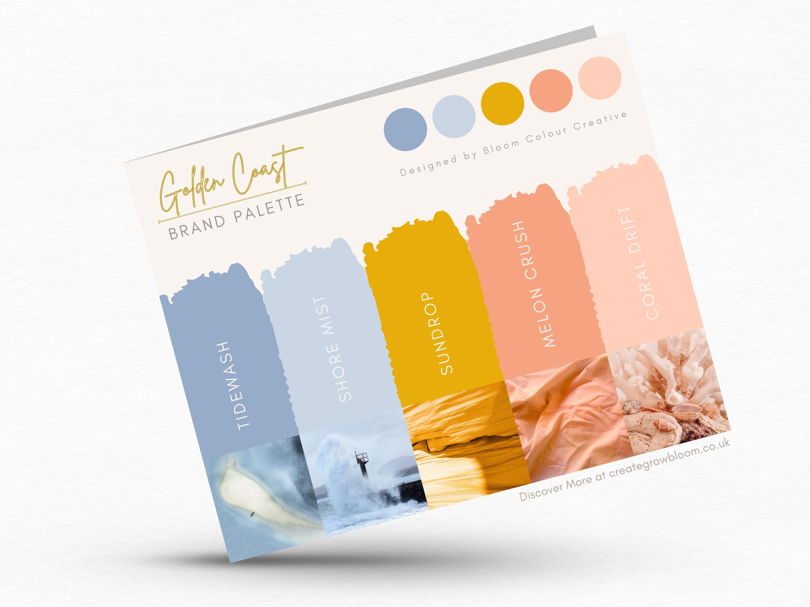 Beach Color Palette Canva