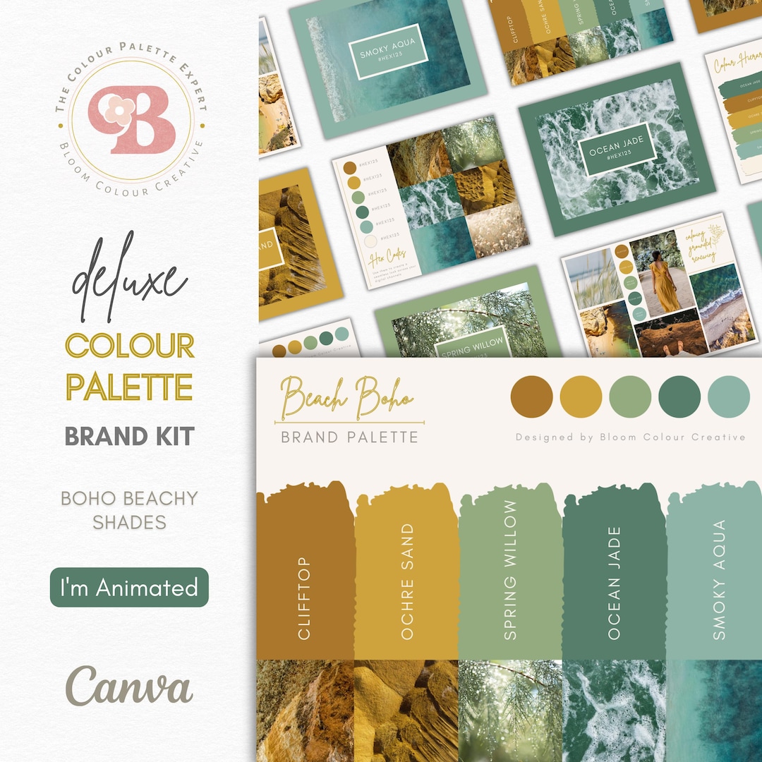 Luxury Color Palette | Brand Color Palette With Hex Codes | Premium ...