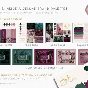 Luxury Color Palette | Brand Color Palette With Hex Codes | Premium ...