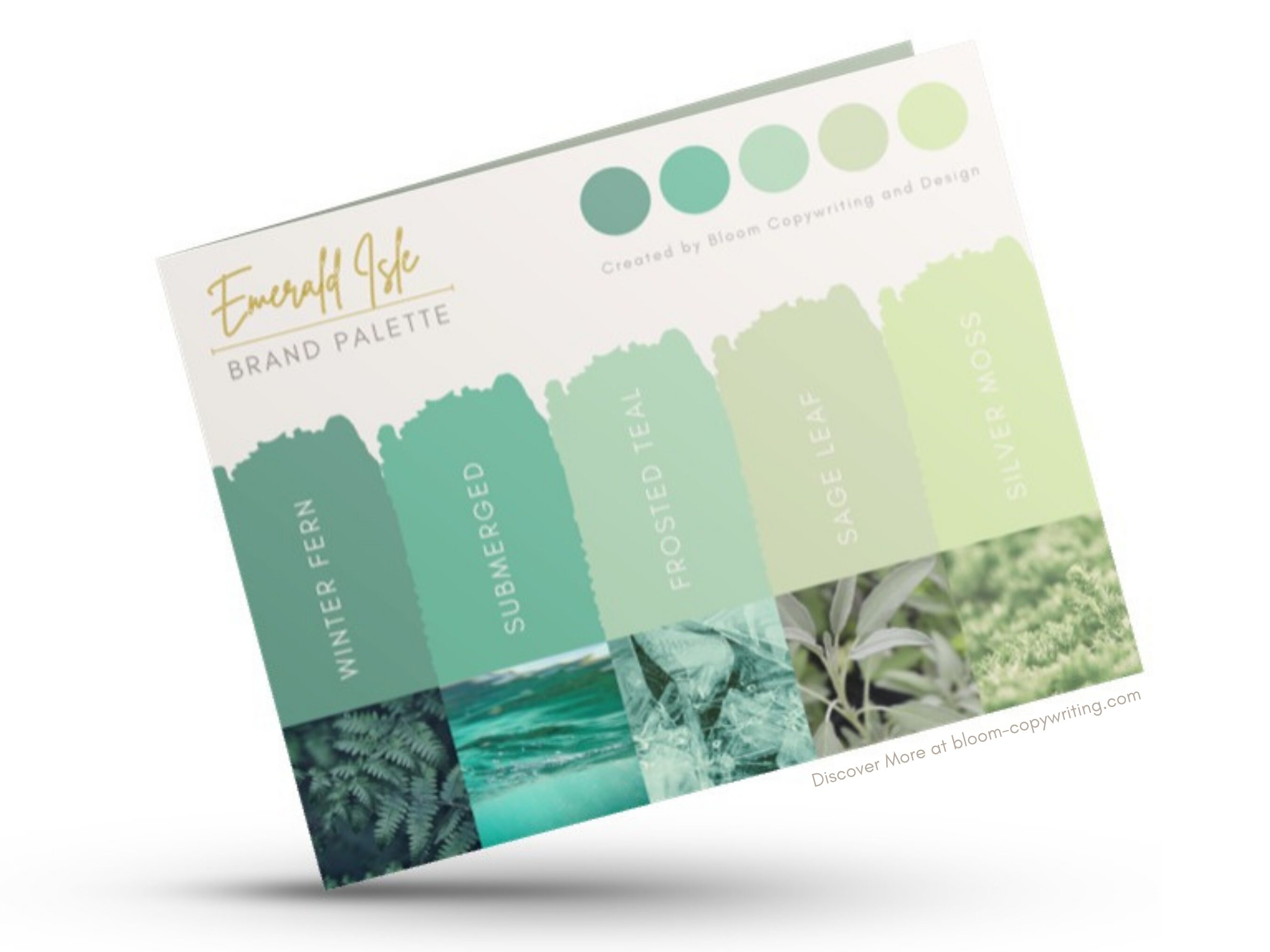 Deluxe Emerald Brand Palette Editable Canva Colour Palette - Etsy UK