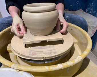 Pottery Wheel Bat System: Birch Plywood Base with Five Replaceable Inserts