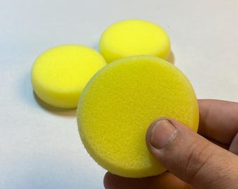 pottery sponge for working on the wheel and hand building