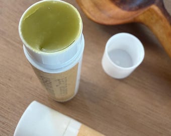 Natural Wood Wax Stick - Handmade Beeswax and Plant Oil Finish for Wooden Tools, Spoons, Bowls and Crafts