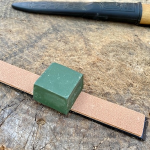 Leather strop sharpening tool for blades, knives, scissors, chisel razor sharp kitchen knives sharpener honing tool