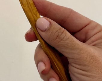 Wood Clay Knife – Kavana Stick - Handmade Pottery Tool | Exotic Wood Sculpting Knife | Custom Gift for Potters