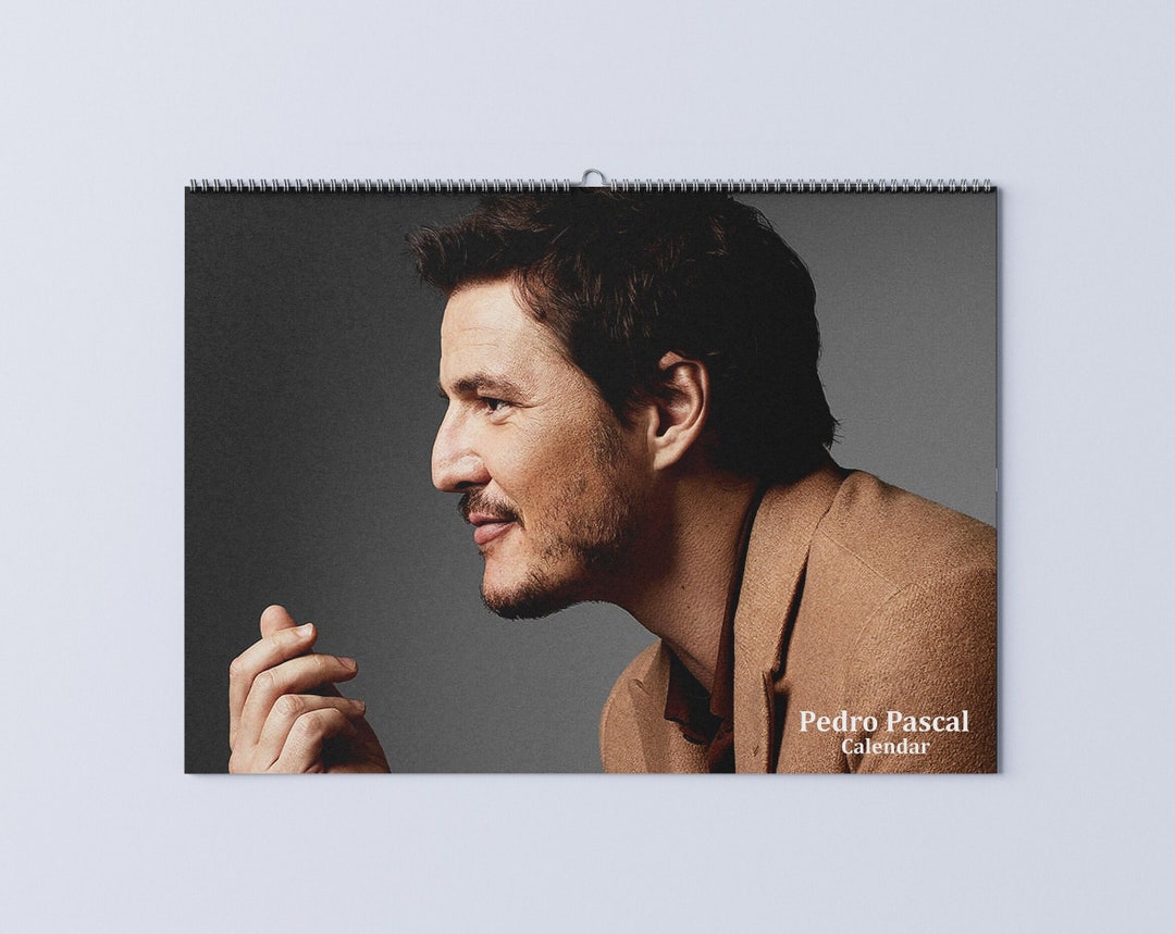 Pedro Pascal 2024 Calendar Etsy