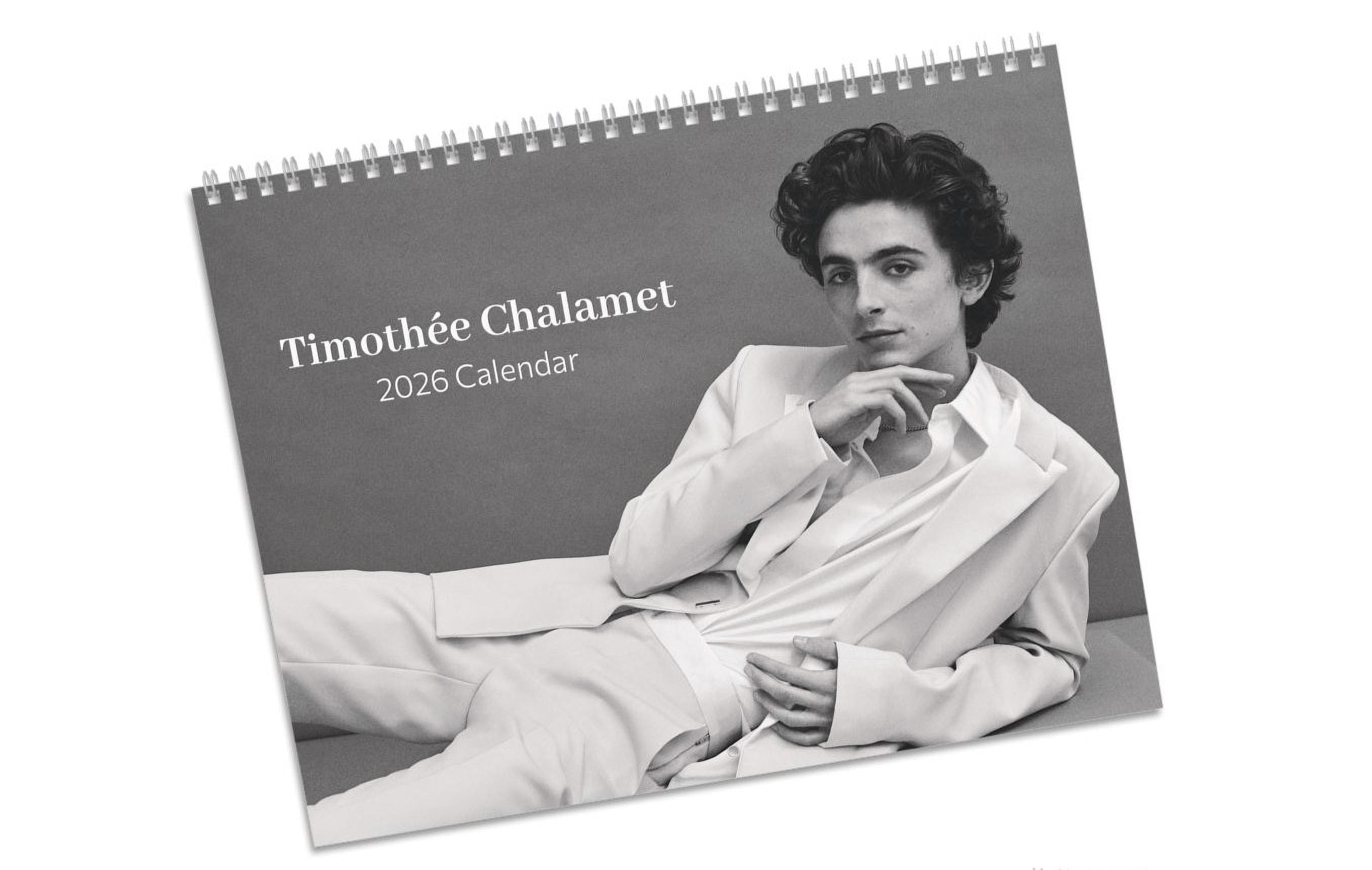 Timothée Chalamet 2026 Calendar - Etsy Canada