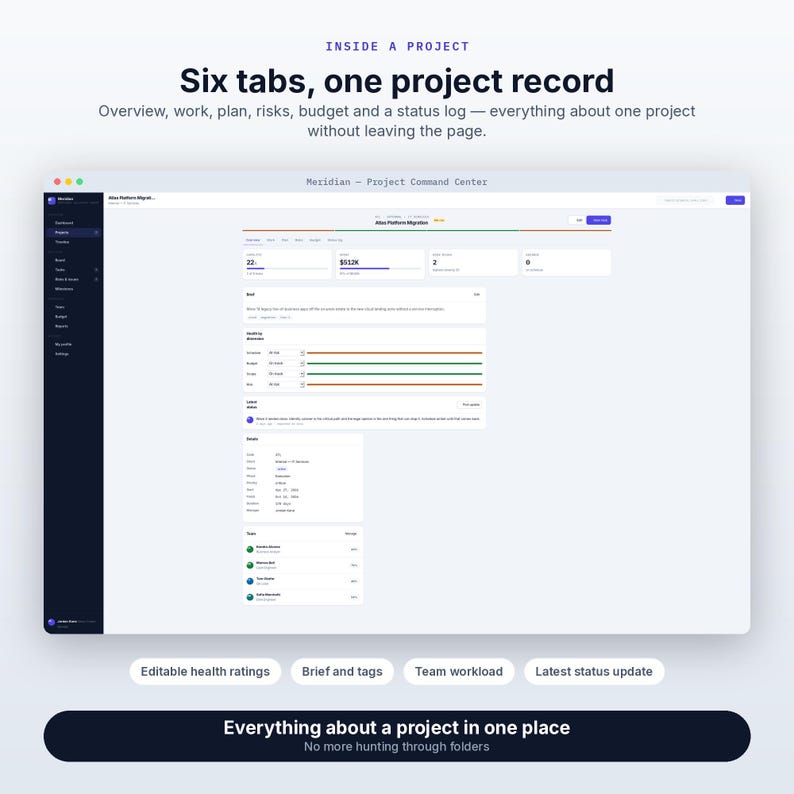 Project Management Spreadsheet Offline Project Management Planner ...