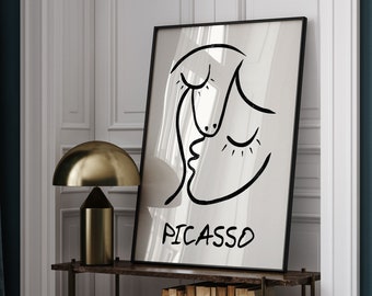 Pablo Picasso - Originaux Et Lithographies | Frame Included | Abstract Shapes | Abstract Modern Art | Framed Art | Popular sizes