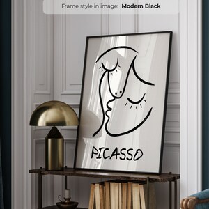 Pablo Picasso - Originaux Et Lithographies | Frame Included | Abstract Shapes | Abstract Modern Art | Framed Art | Popular sizes