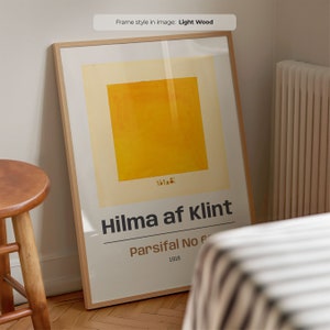 Parsifal No 69 (1916) - Hilma af Klint | Frame Included | Spiritual Wall Art | Abstract Modern Art | Framed Art
