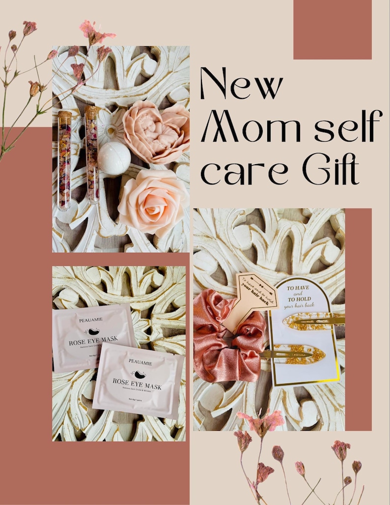 Mom Care Package Delivery Ready Gift Box New Mom Idea Self Care Set ...
