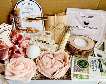 Mom Care Package Delivery Ready Gift Box New Mom Idea Self Care Set Maternal Wellness Relaxation Kit Tired Mom Pampering Present First Time