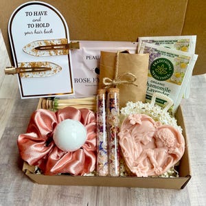 Self Care Gift Box for Mom, Spa Set, Pampering Relaxation Bath Treats afbeelding 1