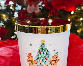 Christmas Nostalgia Candle Id light it year round! 100% Soy wax Phthalate Free Paraben Free Cruelty Free Vegan Holiday gift Woman owned 2024