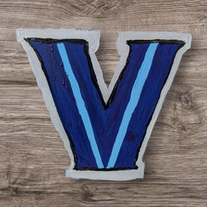 Wildcats College Logo Holzschild | Handgefertigte Fan Dekoration | Benutzerdefinierte Größen und Farben | Das Hölzerne Phan