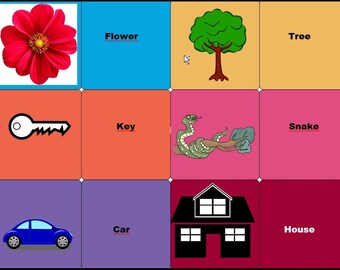 Plantillas para crear tu propio juego de memoria (educativo).