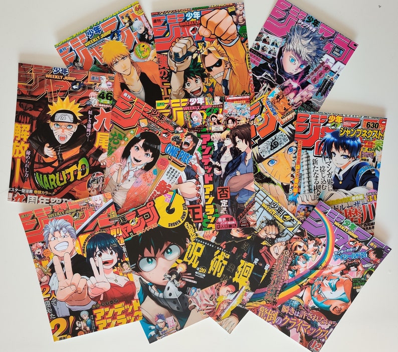 Anime Prints 4 Random Assortment Etsy UK