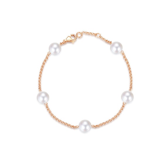 JAPANESE PEBBLE PEARL BRACELET By WHITE SPACE JEWELRY – Maison Black