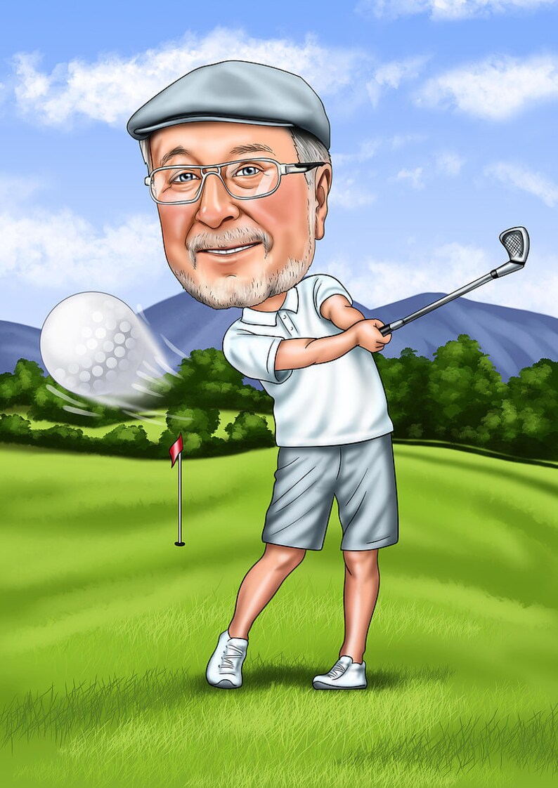 Caricature Bodies Full Body Caricature Based on Your Photos - Etsy