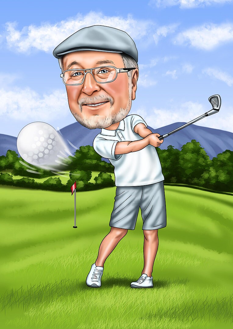 Caricature Bodies Full Body Caricature Based on Your Photos - Etsy